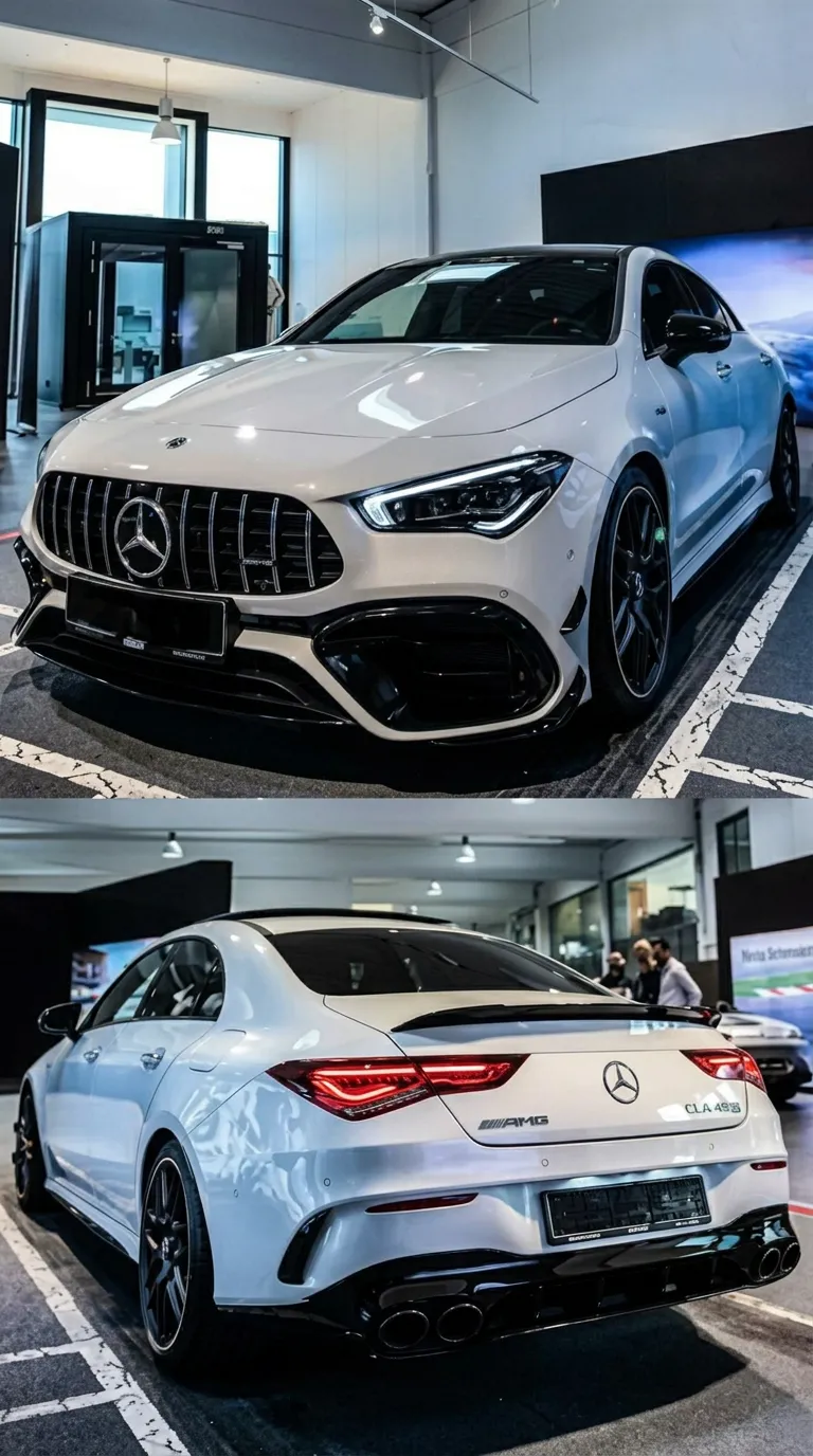 Mercedes CLA 45 AMG financed by JLP Financial
