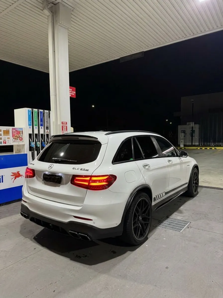 Mercedes GLC rear view financed through JLP Financial Australia