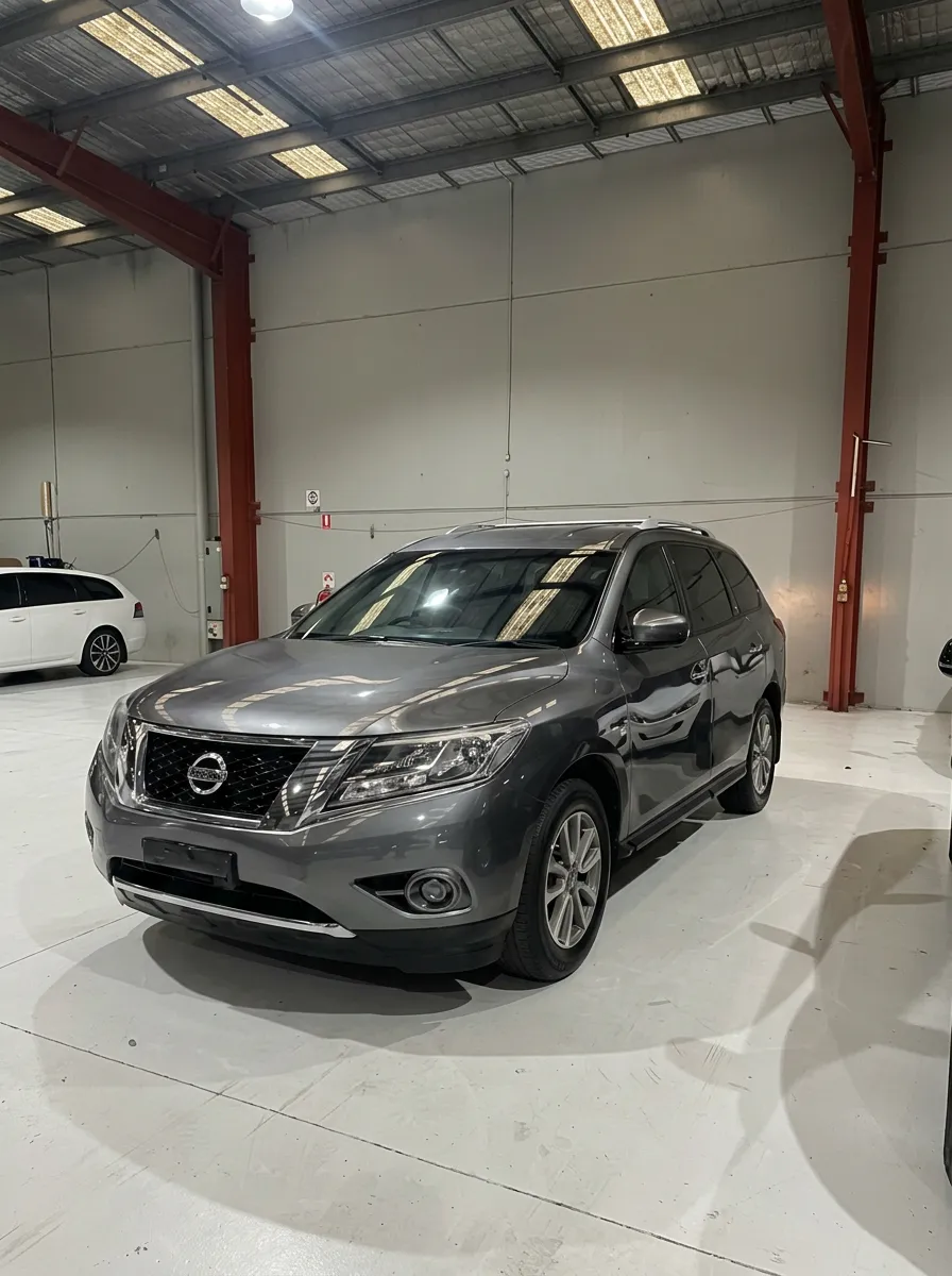 Nissan Pathfinder SUV financed by JLP Financial for family client